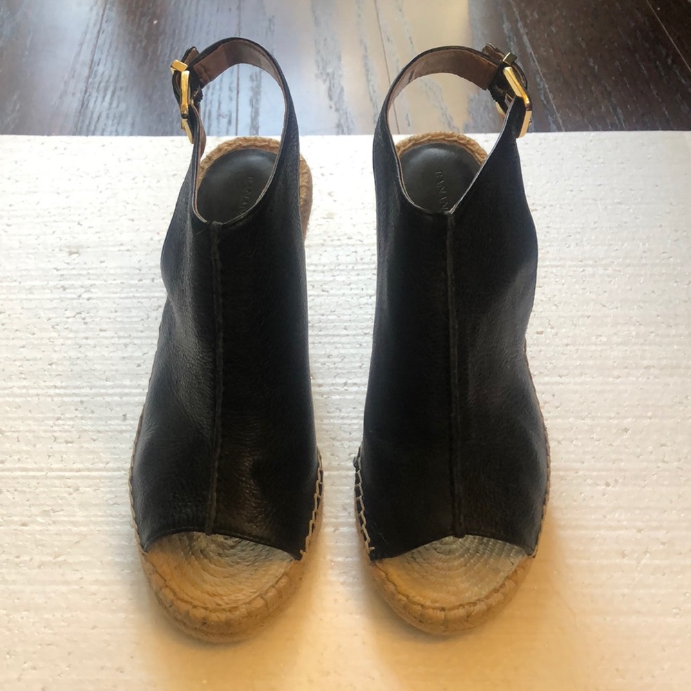 Banana Republic wedge espadrille.